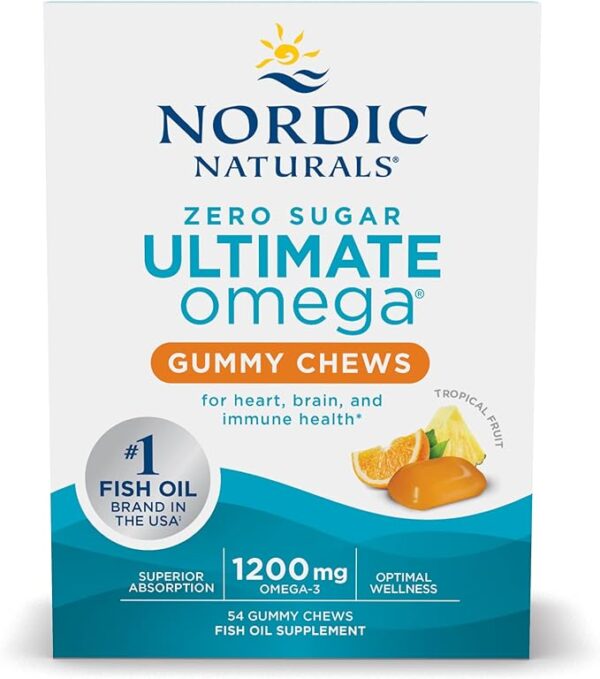 Nordic Naturals Zero Sugar Ultimate Omega Gummy Chews