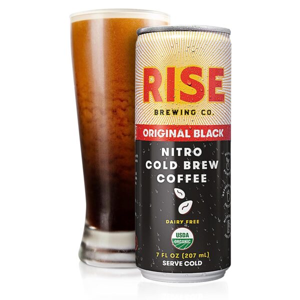 RISE Brewing Co. Original Black Nitro Cold Brew Coffee