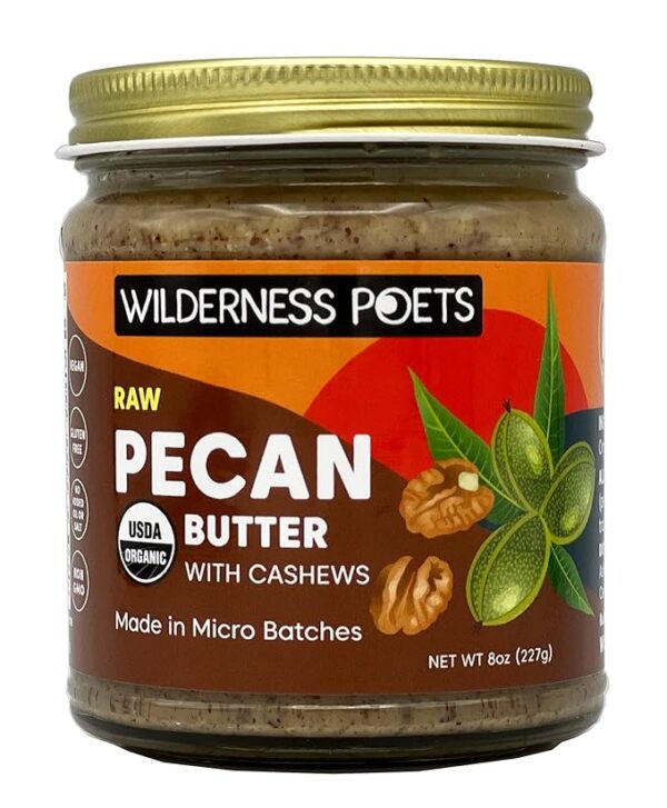 Wilderness Poets, Organic Pecan Butter with Cashews