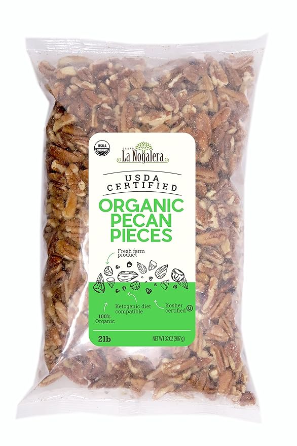 La Nogalera Organic - USDA and CCOF Certified Organic Pecan Pieces