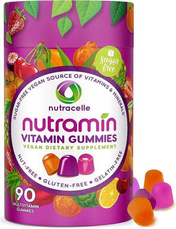 NUTRAMIN Daily Vegan Keto Multivitamin Gummies Vitamin