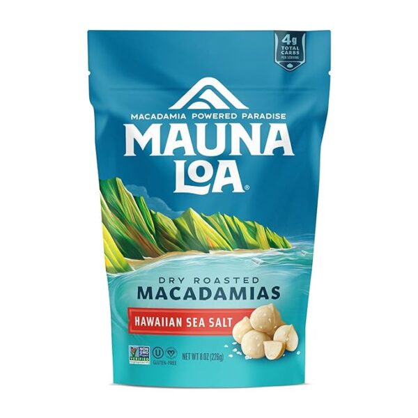 Mauna Loa Premium Hawaiian Roasted Macadamia Nuts